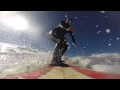 Steve Neumeier surfing at C-Street in Ventura