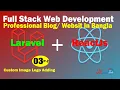 Full Stack Web Development with Laravel and ReactJs - Custom Logo Add