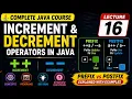 Increment and Decrement Operators in Java Complete Java Course Lecture 16