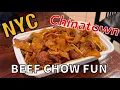 The Excellent Beef Chow Fun at NB Wing Wong Bowery near Canal Chinatown New York City
