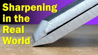 Sharpening Plane Blades And Chisels In The Real World 