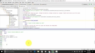 Lesson 5 Python Basics Operators