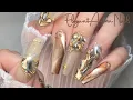 Elegant Autumn Nails BORN PRETTY Magnet Gel Korean Nails Self Nail Nail Art ASMR