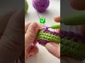 INVISIBLE DECREASE Crochet fir beginners