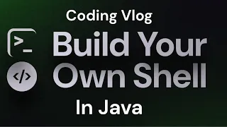 Coding Vlog Building a POSIX Shell from scratch in Java
