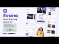 Evano - Event Booking React Native Ui Kit