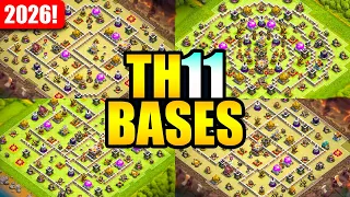 NEW BEST TH11 Base Layouts 2026 Link clash of clans