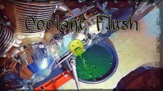 Coolant Flush on a 2002-2004 Honda VTX 1800