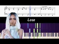 How to play the piano part of Lose by NIKI Mp3 Song Download