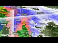 Portland snow storm Live weather radar