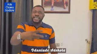 odunlade adekola get angry u0026 cursed those who accused him of sexual harassment