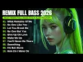 Lagu DJ Remix Full Bass | New Songs Full Album Style Alan Walker Playlist 2025 #EDM #chill #djremix