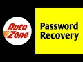 How to Recovery AutoZone Password on Mobile