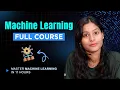 Machine Learning Full Course 2025 Machine Learning Course FREE Intellipaat