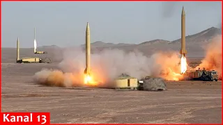 Iran S Tasnim News Agency Releases Footage Of Iran S Ballistic Missile Strike On Israel 