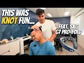 He Came From CANADA to Get CRACKED Chiropractic Treatment With Dr Tyler Feat SKG G7 Pro-Fold
