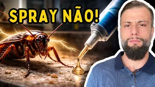 Pare de Usar Spray! O Veneno Certo Para Acabar Com Baratas