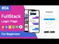 4 How to Build a Fullstack Instagram Login Page HTML CSS JS Express Node MongoDB
