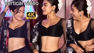rashmika mandana latest dance performance full video actress vertical vertical edit