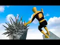 Download Lagu Deadly Spike Traps vs Spider Man Crazy Ragdoll Physics Fails MP3