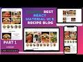 Django REST Framework React Material UI5 Recipe Blog Tutorial Part 1 UI Design