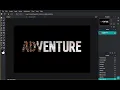 How to put an image into text using Pixlr E