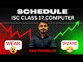 ISC Computer 2026 Complete Revision Youtube Live Hritik Raj