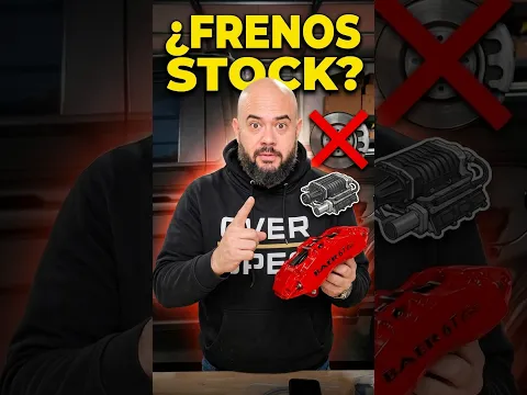 Le metes supercargador, rines, suspensión… ¿y dejas los frenos stock? 🤦‍♂️