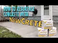 Resurface Your Concrete Driveway