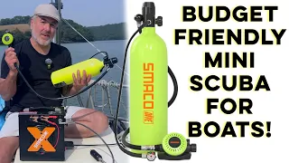 Smaco S700 Mini Scuba Tank + Compressor: Hull Cleaning Made Easy! | DrakeParagon Sailing