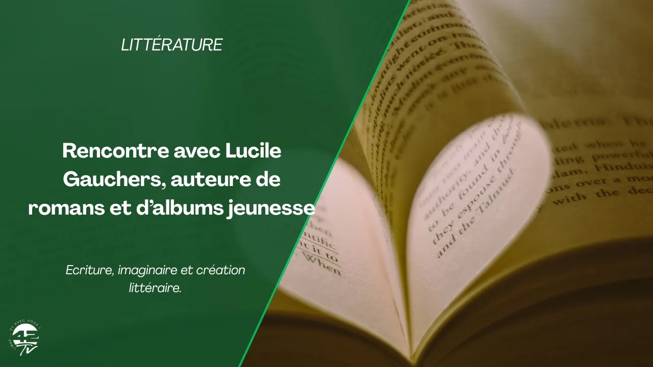⁣Rencontre avec Lucile Gauchers, auteure de romans et d’albums jeunesse