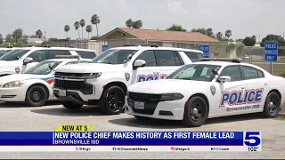 New Brownsville ISD police chief makes history as first female leader