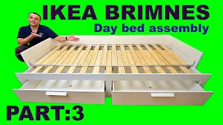 Ikea BRIMNES extending day bed assembly instructions part 3