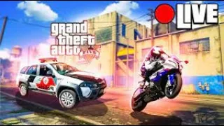 GTA RP - AO VIVO COM O BARRACO DO BARONE E A TROPA 021