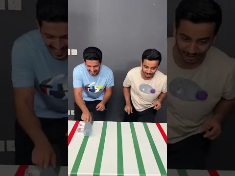 تحدي طاولة الحظ😂 #shorts