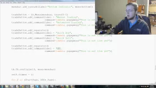 Trading option and help - Tkinter tutorial Python 3 4 part 18