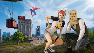 ЧЕЛОВЕК ПУК УЖЕ ЗДЕСЬ!! ПАКЕТ И МУРКА ТЕСТЯТ ОБНОВУ  #pubgmчеловекпаук