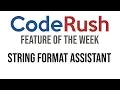 CodeRush FotW String Format Assistant