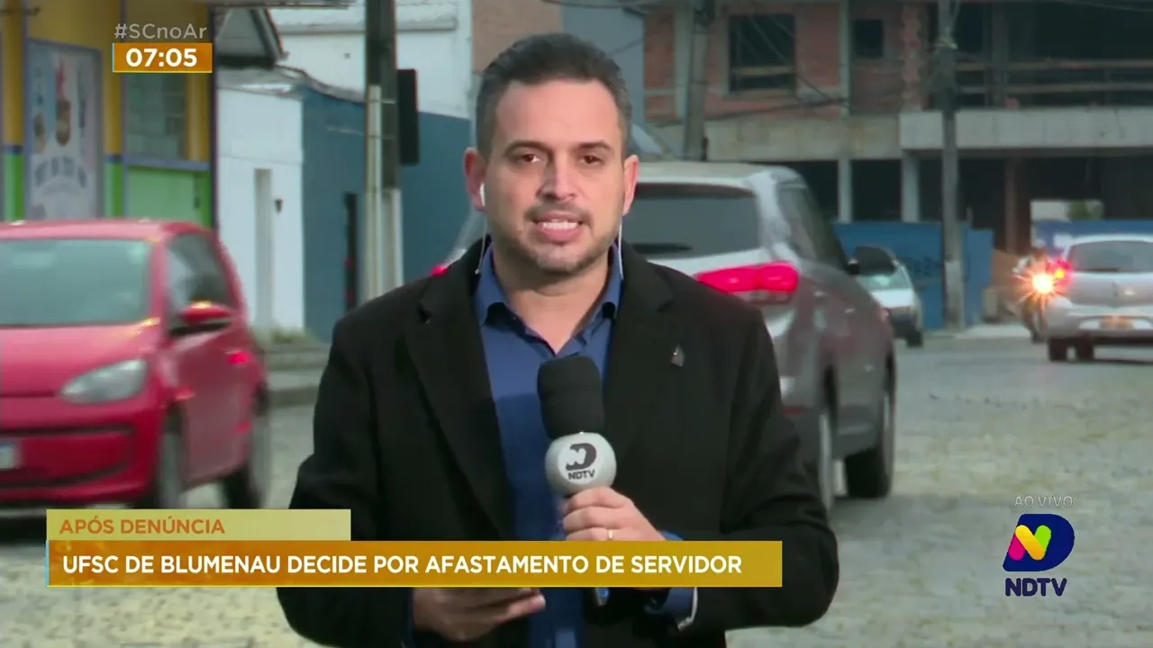 Campus da UFSC, em Blumenau, recebe denúncia e decide por afastamento de servidor