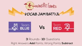Vocab Jam Battle Aug 21 2020 HunGRE Games