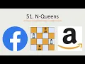 N Queens nqueens Leetcode 51 Bactracking Facebook Amazon