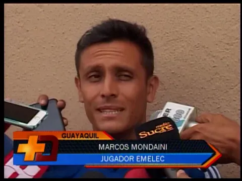 Emelec entre para juego ante Fuerza Amarilla