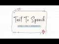 Text to speech application in html css javascrit with male and female voices Web Genie