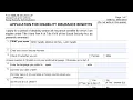 Form SSA 16 Walkthrough Application for Social Security Disability Benefits