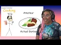 Casually Explained Cooking Skitten Reacts