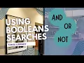 Mastering Boolean Searches Finding Sources with Precision in TAMIU Library Database