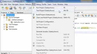 42 Run Java Program in NetBeans Hindi
