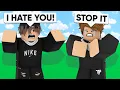 I Trolled TapWater By PRETENDING To Be MAD Roblox BedWars