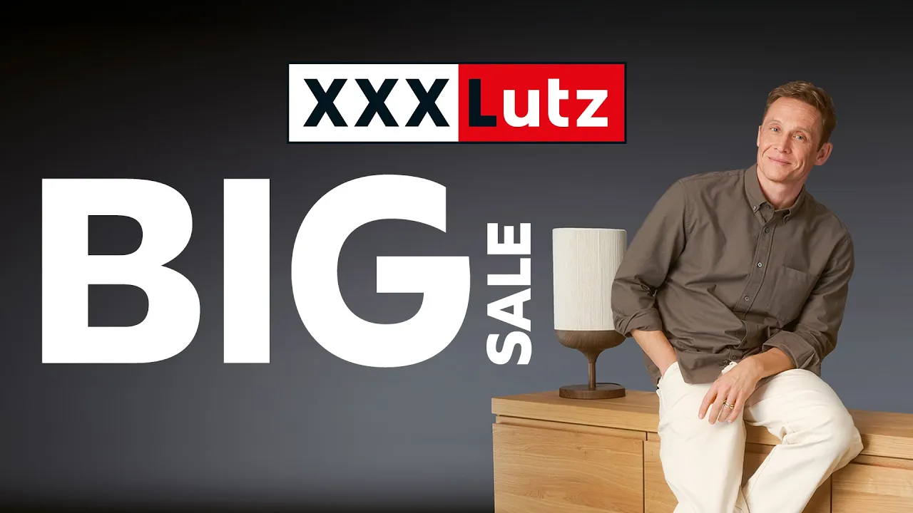 XXXLutz Deutschland — XXXLutz Big Sale: Finden Sie Ihr Glück zu Hause (YouTube video ad)
