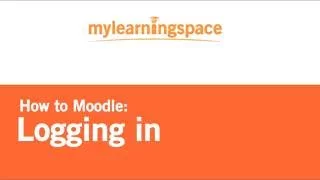 Moodle - Login
